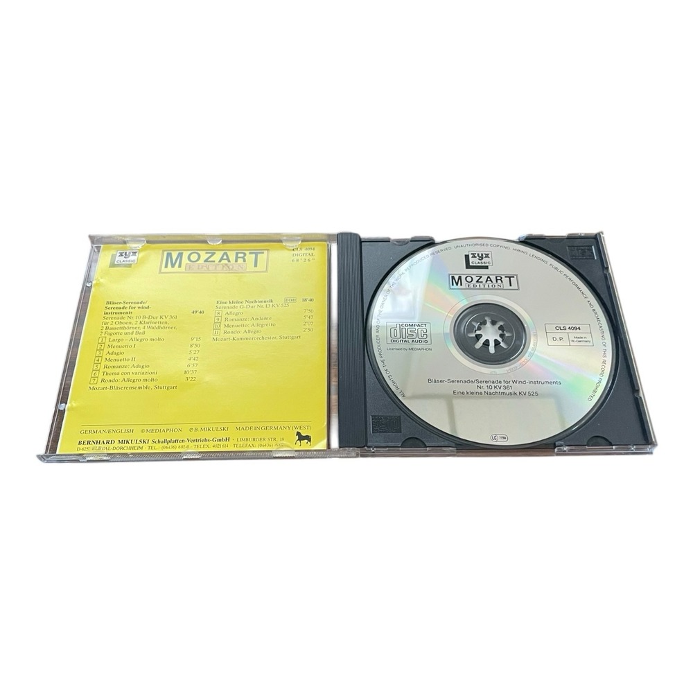 Mozart Edition Haffner Serenade 7‎ And 4 Ferdinand Leitner CD - Picture 3 of 3
